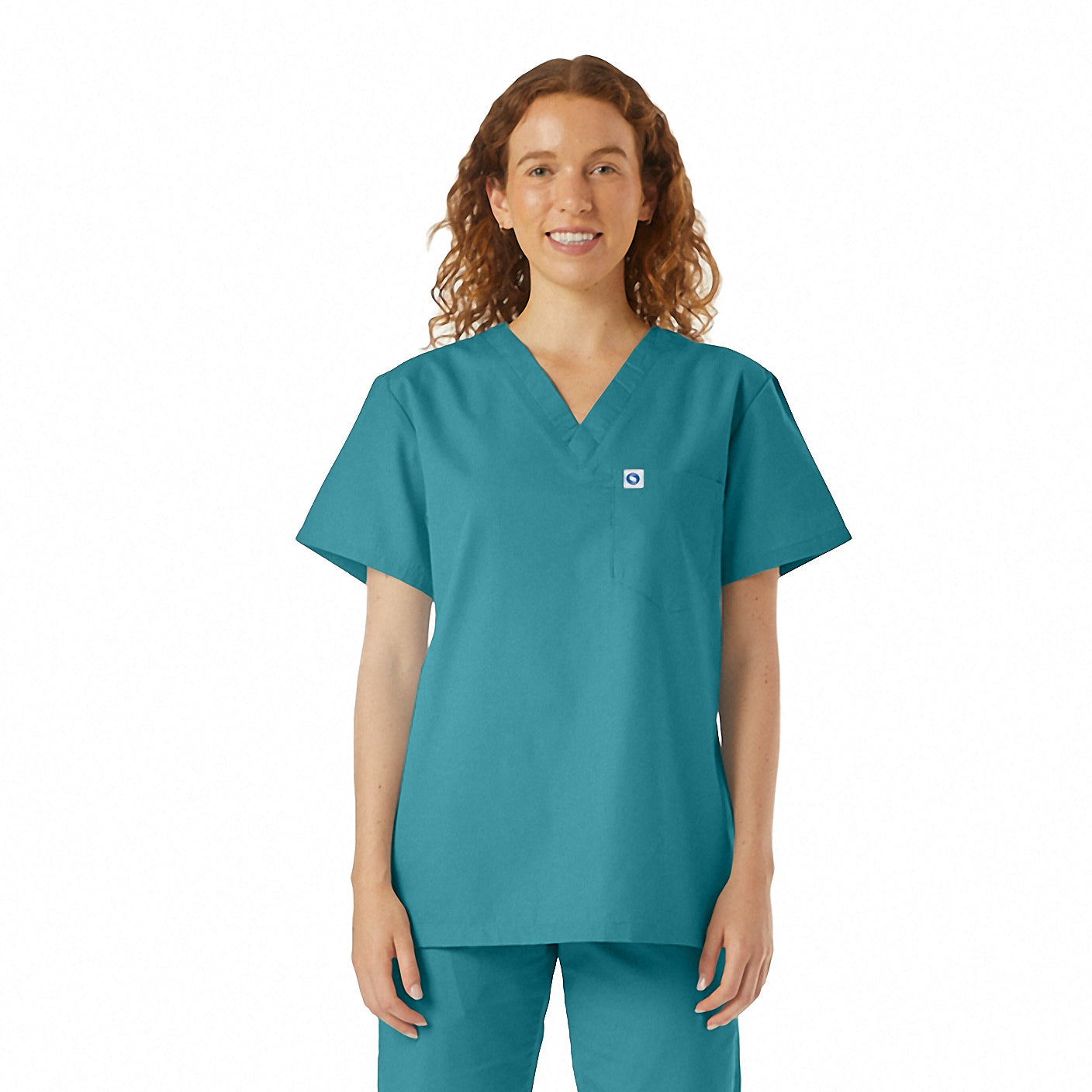 Pocket Scrub Top - (220C)