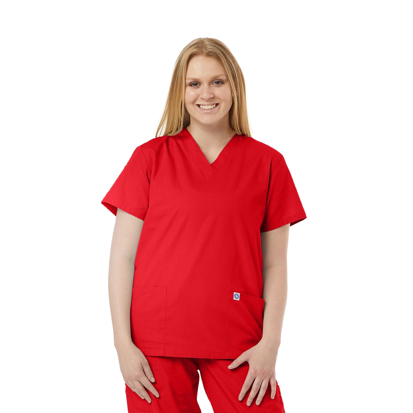 Pocket Scrub Top - (221C)