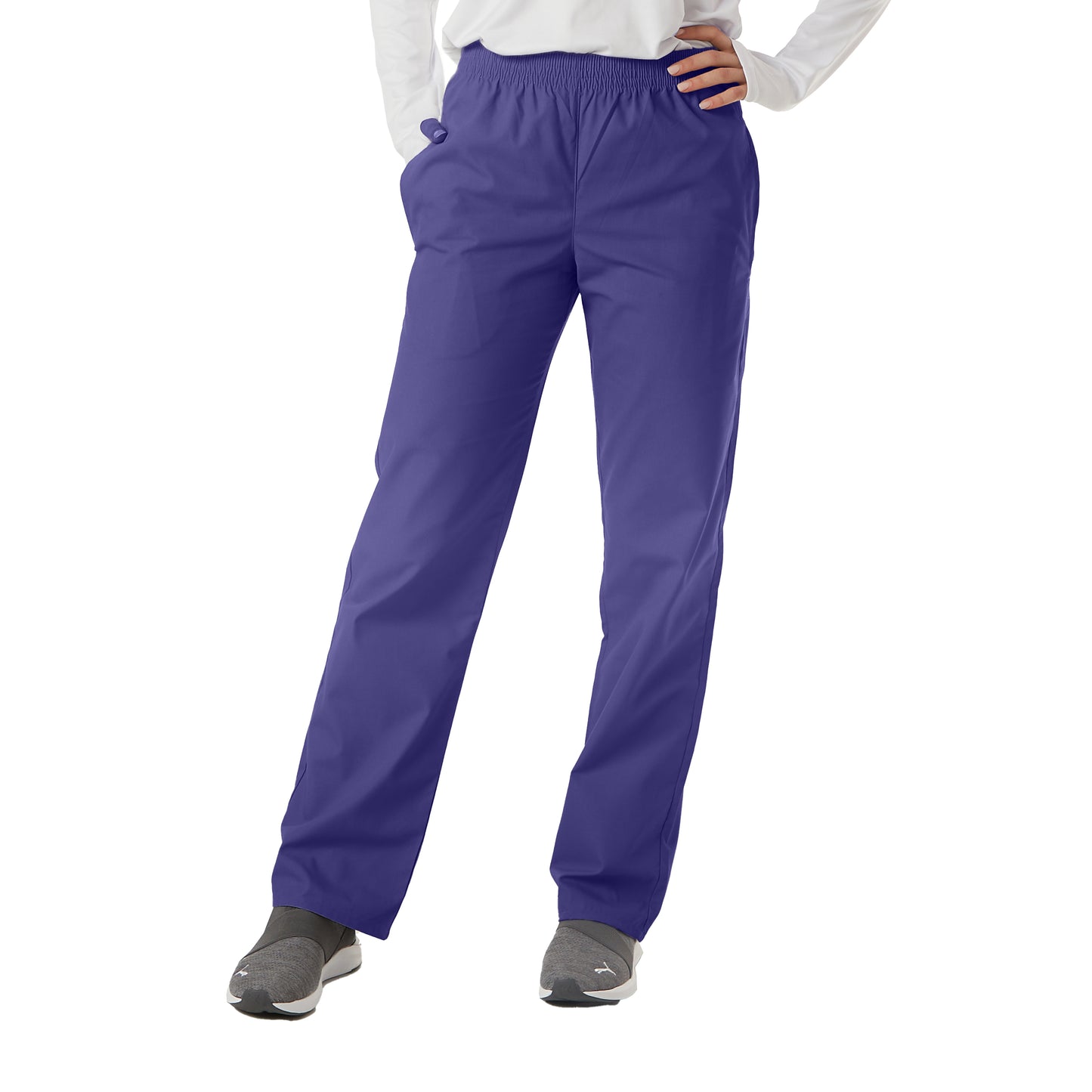 Petite UltraSoft Classic Elastic Scrub Pant - 300CP