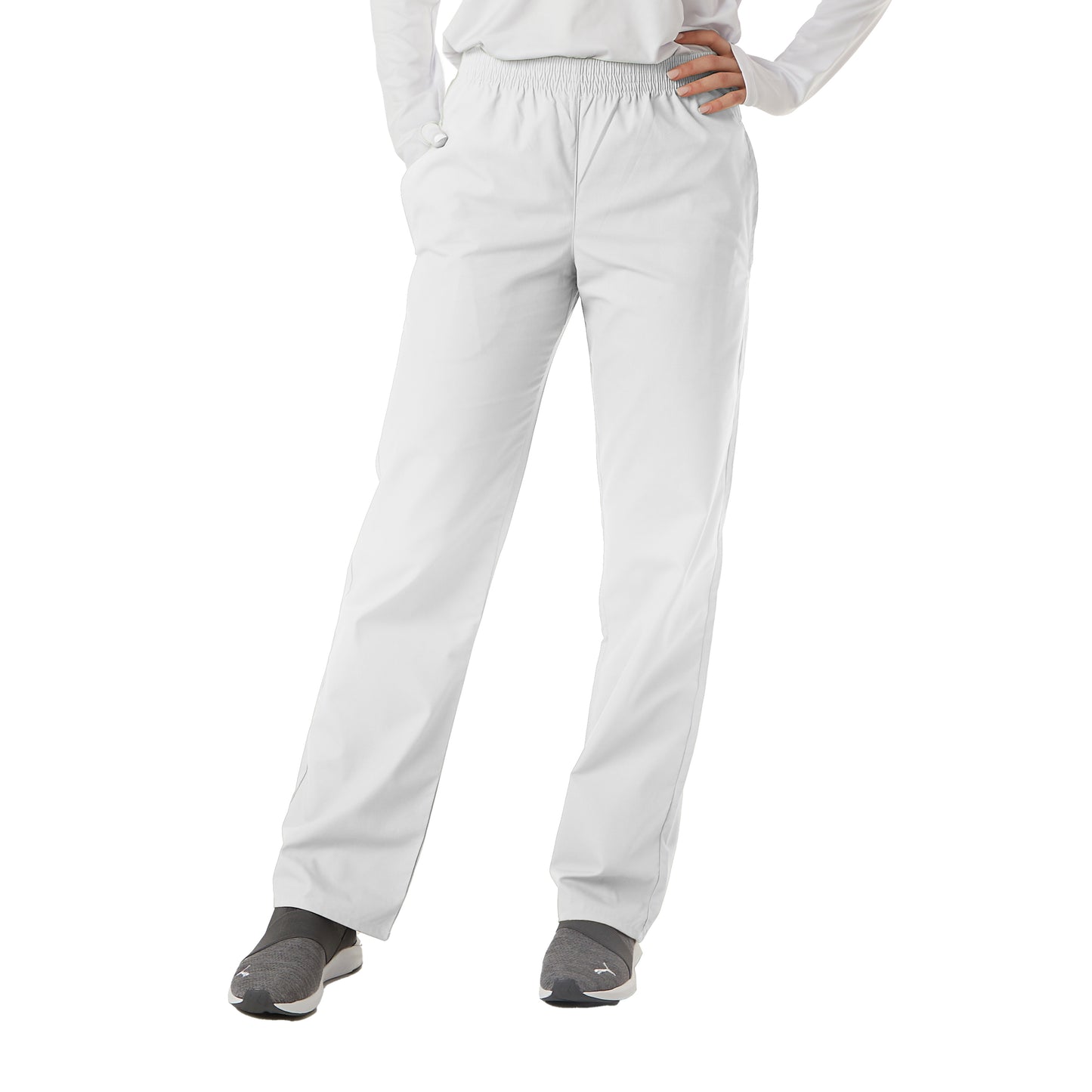 Petite UltraSoft Classic Elastic Scrub Pant - 300CP