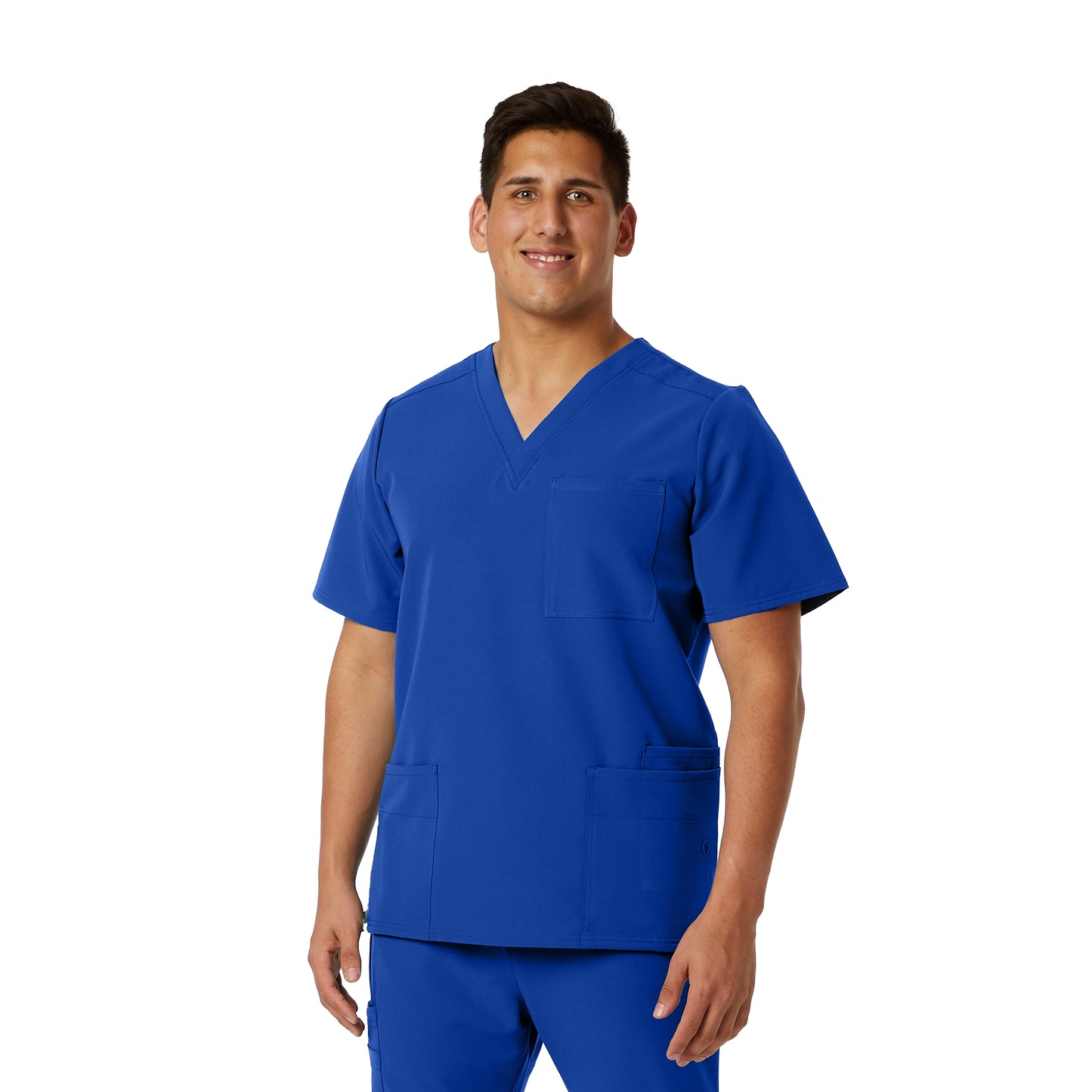 Men's Multi-Pocket 4-way stretch scrub top - (820)