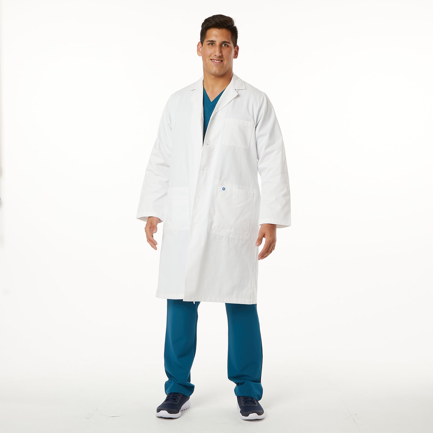 44" Unisex Antimicrobial Twill Labcoat - (405A)