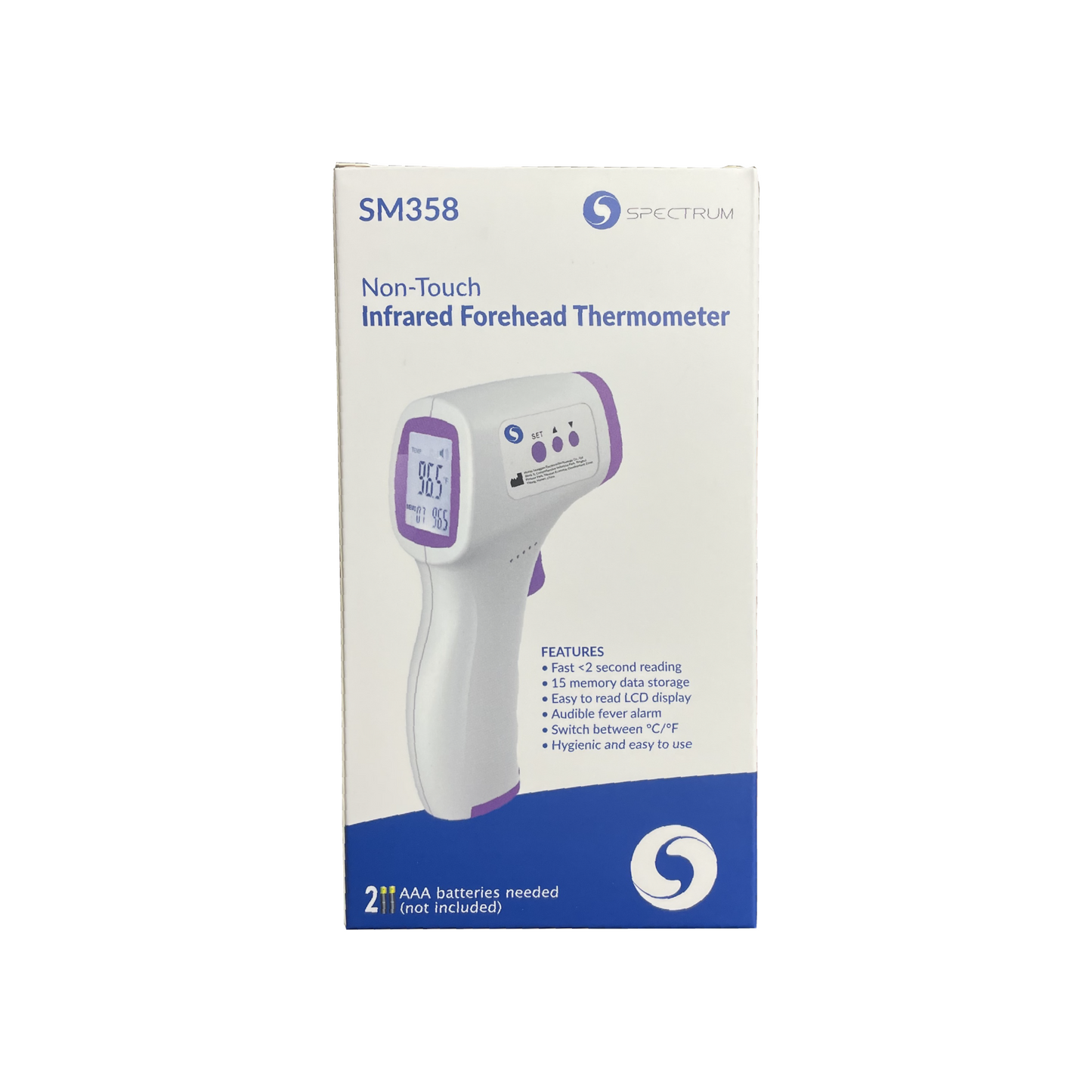 IR Non-Touch Thermometer - SM358